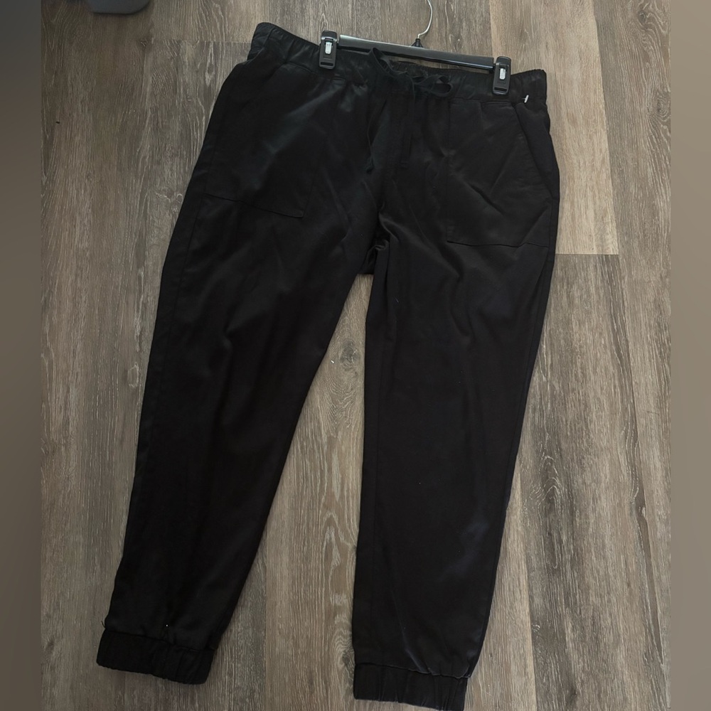 Men's David Bitton Buffalo Black Jogger Pants Sz L - Comfortable Everyday Wear